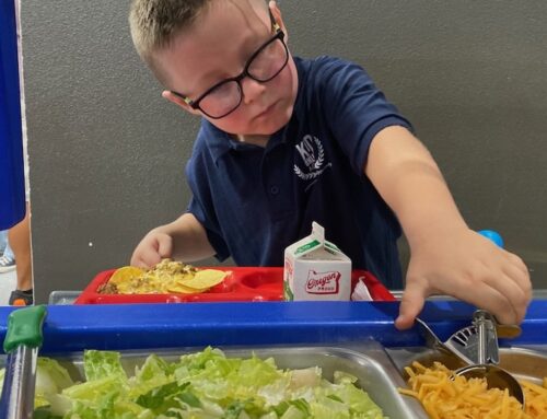 KU Academy’s new salad bar brings fresh options to daily meals